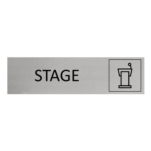Stage door sign 165x45mm - 1 pc
