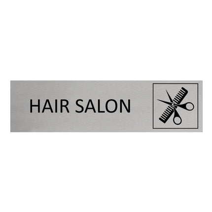 Hair salon door sign 165x45mm - 1 pc