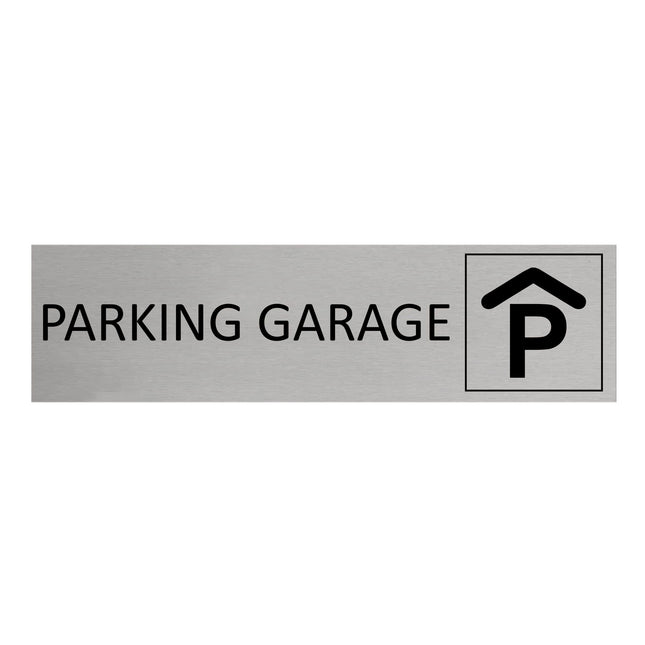 Parking garage door sign 165x45mm - 1 pc