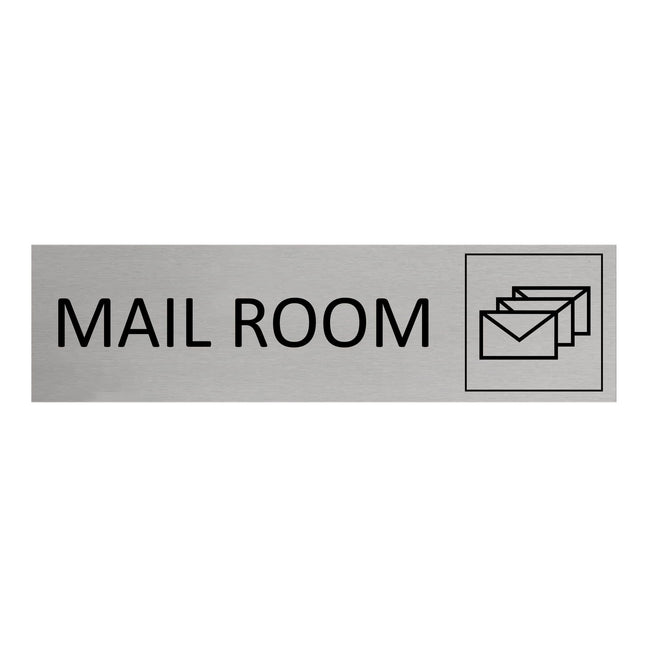 Mail room door sign 165x45mm - 1 pc