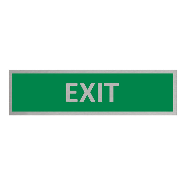 Exit in green door sign 165x45mm - 1 pc
