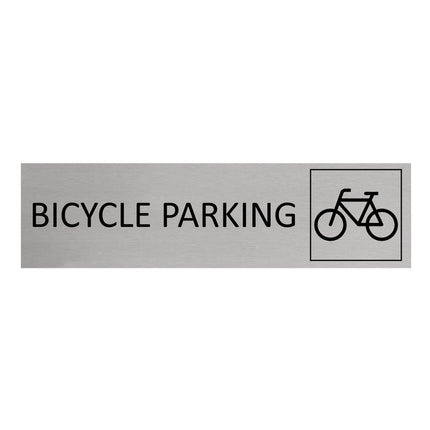 Bicycle parking door sign 165x45mm - 1 pc