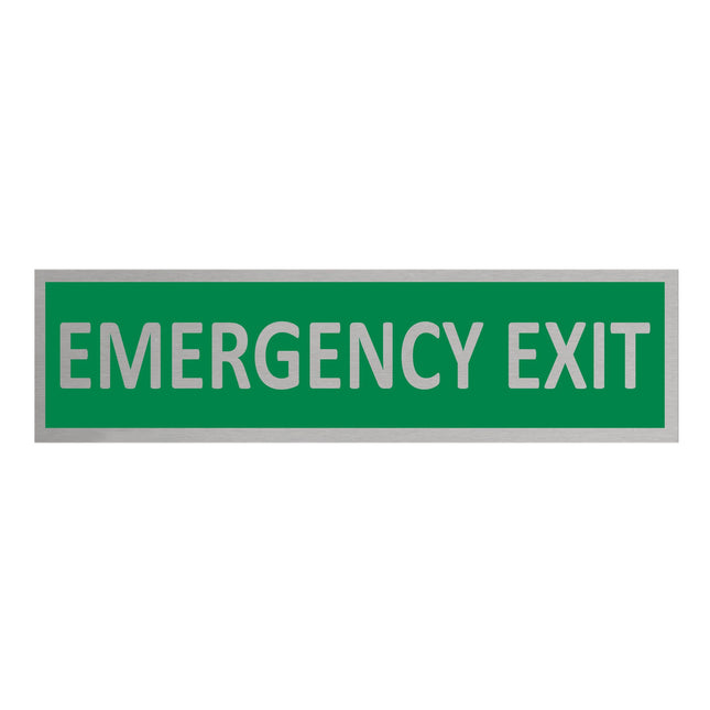 Emergency exit door sign 165x45mm - 1 pc
