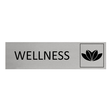 Wellness door sign 165x45mm - 1 pc