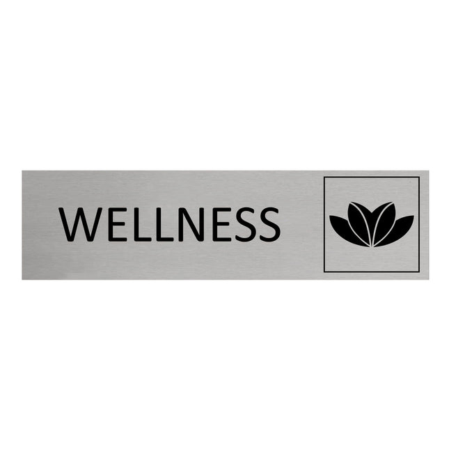 Wellness door sign 165x45mm - 1 pc