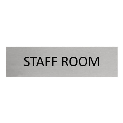 Staff room door sign 165x45mm - 1 pc