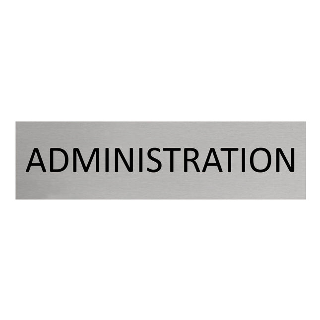 Administration door sign 165x45mm - 1 pc