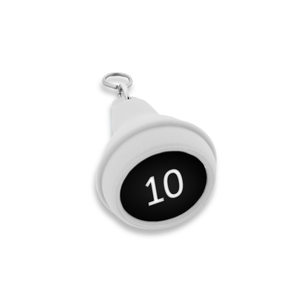 Mayfair hotel keychain white – 1 pc