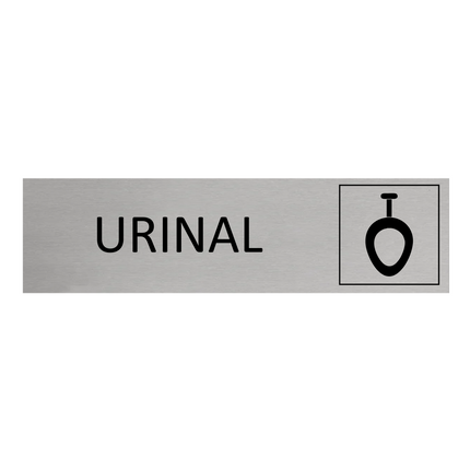 Urinal door sign 165x45mm - 1 pc