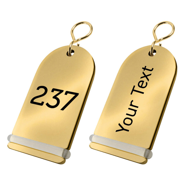 Pigalle hotel keychain engraved - 1 pc