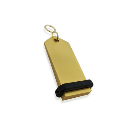Midi Bumerang gold hotel keychain engraved – 1 pc