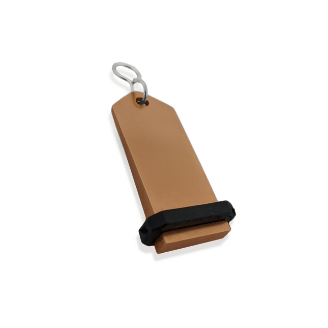 Midi Bumerang bronze hotel keychain engraved – 1 pc
