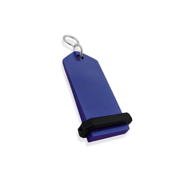 Midi Bumerang blue hotel keychain engraved – 1 pc