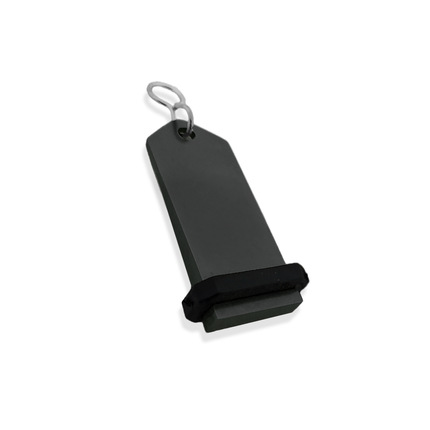 Midi Bumerang black hotel keychain engraved – 1 pc