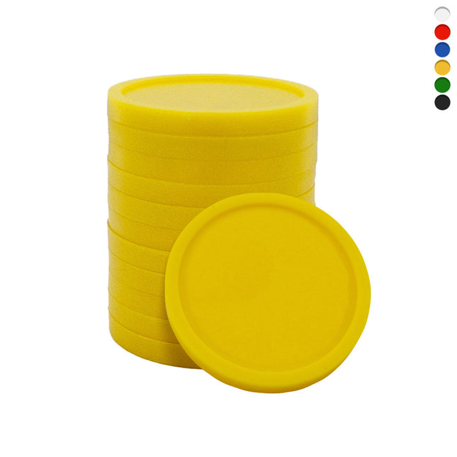 Blank plastic tokens Ø23mm – 100 pcs