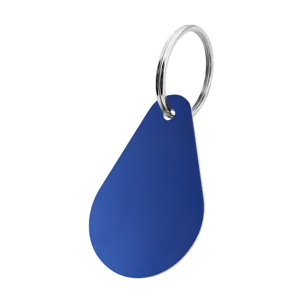 Blank aluminum key tag 29x45mm - 1 pc