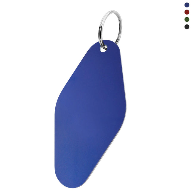 Blank aluminum key tag 44x88.5mm - 1 pc