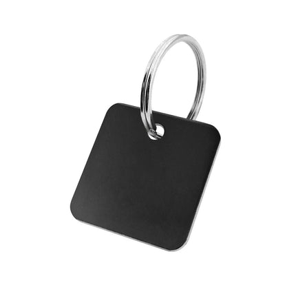 Blank aluminum key tag 30 mm – 1 pc