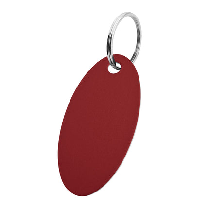 Blank aluminum key tag 25x50mm - 1 pc
