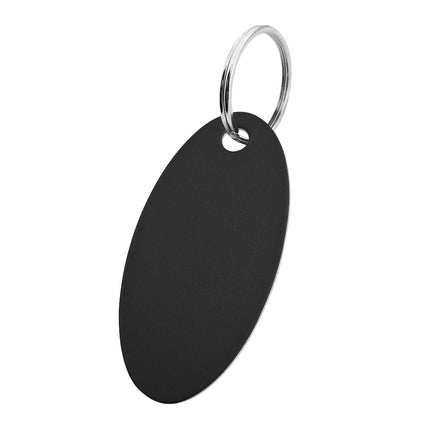 Blank aluminum key tag 25x50mm - 1 pc