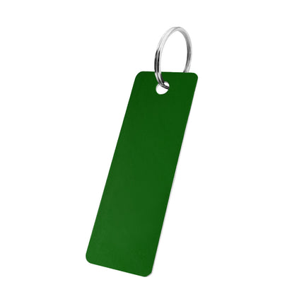 Blank aluminum key tag 25x70mm - 1 pc
