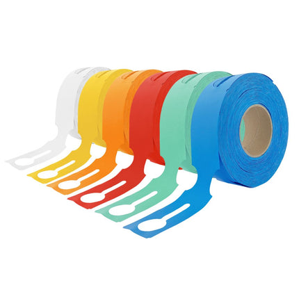 Custom loop lock labels HDPE 273x59mm