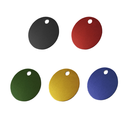 Aluminum number discs - 1 pc