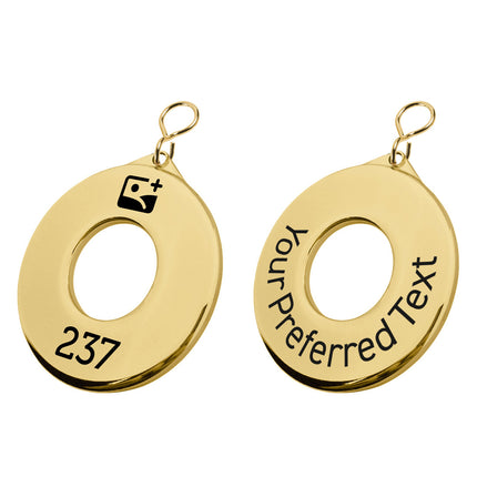 Magic hotel keychain engraved - 1 pc