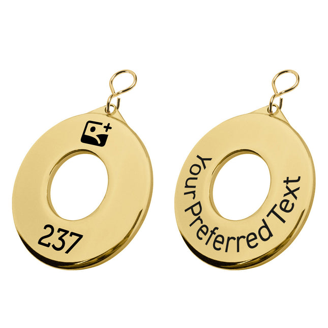 Magic hotel keychain engraved - 1 pc