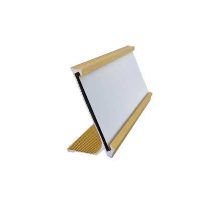 Custom name plate Titan gold - 1 pc