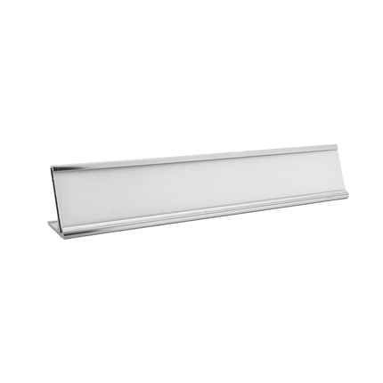 Custom name plate Dex silver - 1 pc