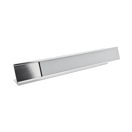 Custom name plate Dex silver - 1 pc