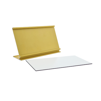 Custom name plate Royale gold - 1 pc