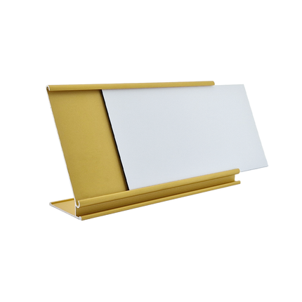 Custom name plate Royale gold - 1 pc