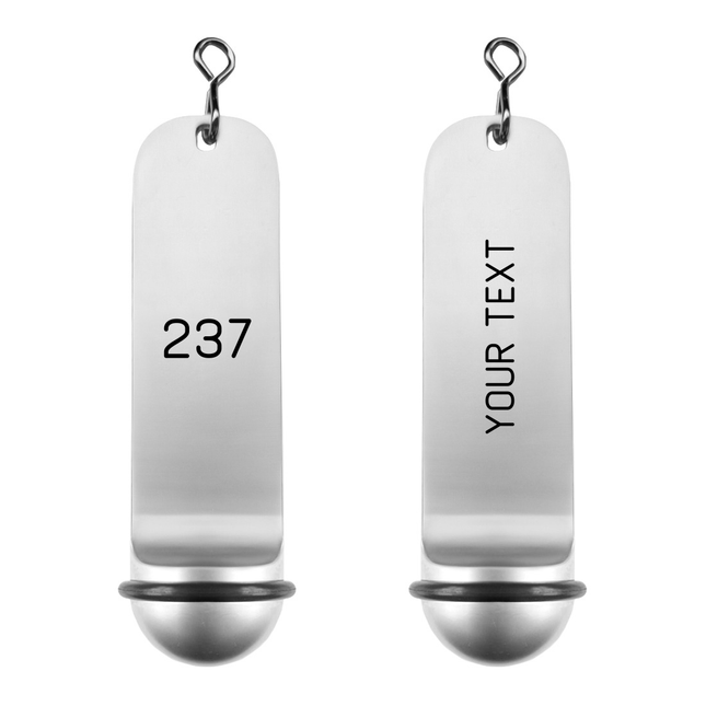 Classico hotel keychain silver engraved - 1 pc