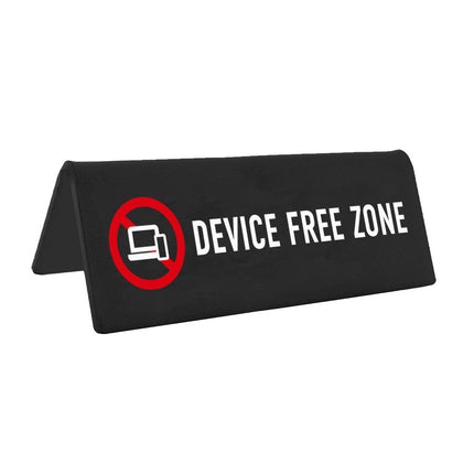 Device free zone sign - 1 pc