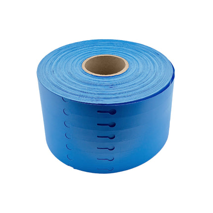 Loop-lock labels blue HDPE 160x17mm