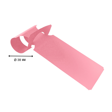 Custom loop-lock labels HDPE 273.5x59mm