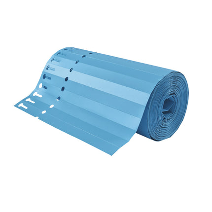 Loop lock labels blue PVC 200x13mm