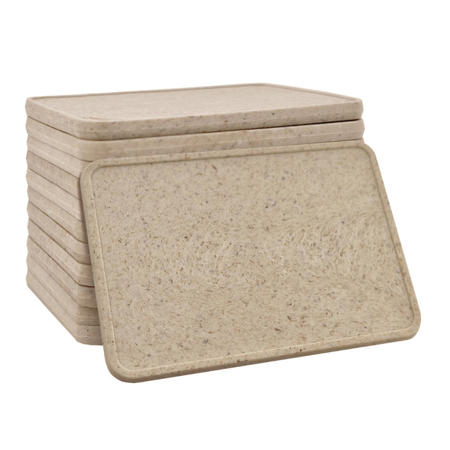 Blank wood fiber token 50x35mm - 100 pcs