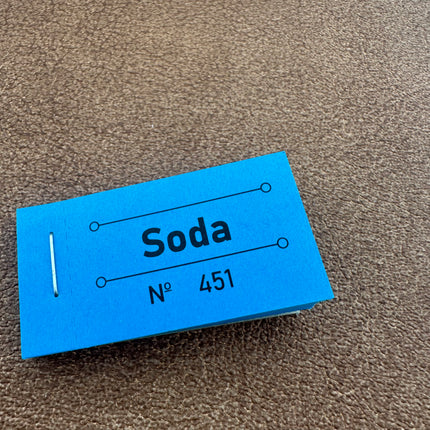 Drink ticket soda - 50 tickets