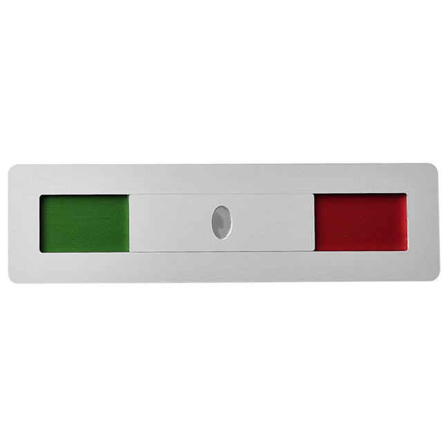 Blank sliding sign 125x35mm - 1 pc