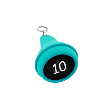 Mayfair hotel keychain turquoise – 1 pc