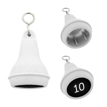 Mayfair hotel keychain white – 1 pc
