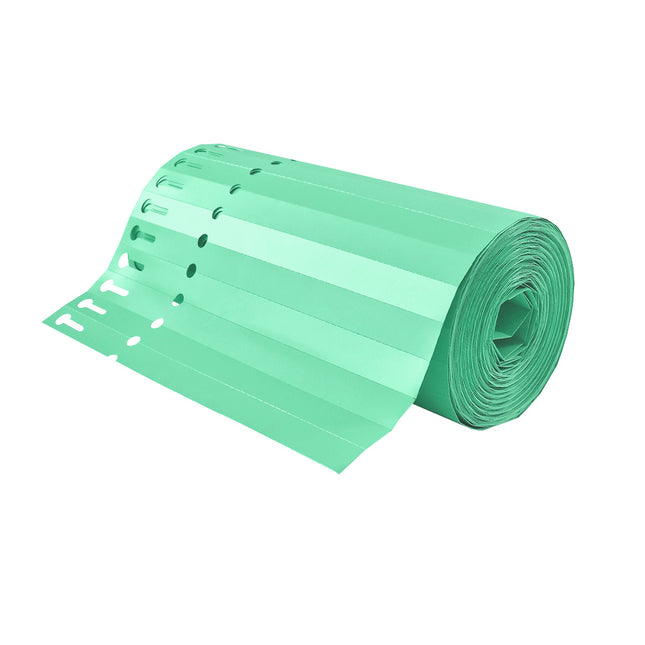 Loop-lock labels green PVC 200x13mm