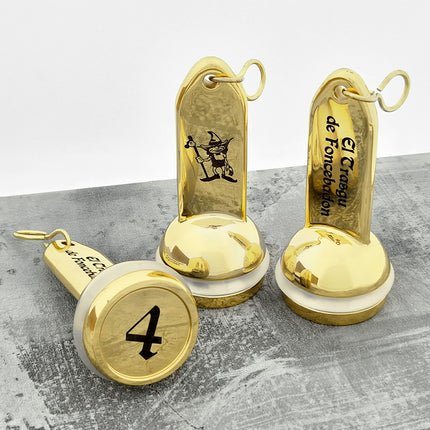Capital hotel keychai  engraved - 1 pc