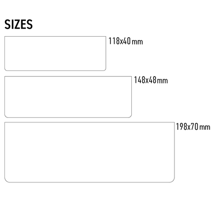 Device free zone sign - 1 pc