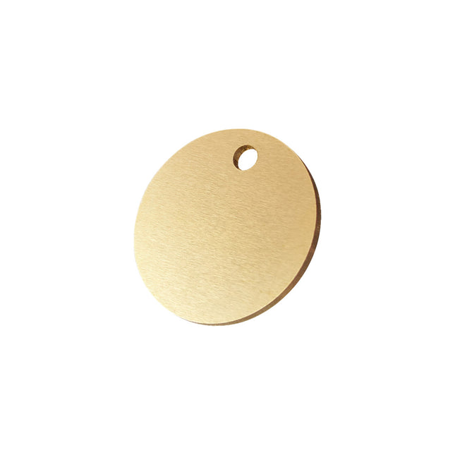 Brass tag - 1 pc