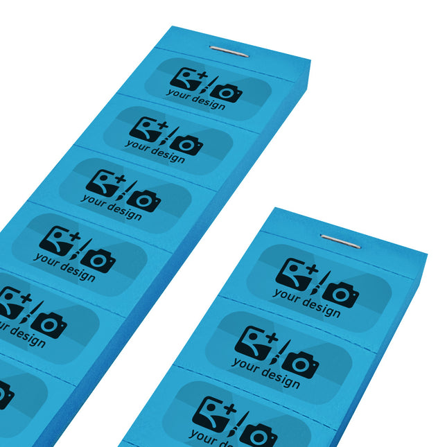 Custom drink tickets on strips - 1000 tickets