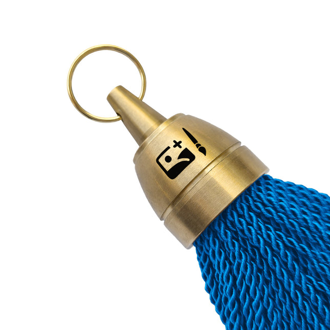 Custom Philadelphia hotel keychain blue - 1 pc